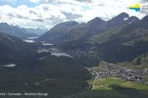 Kamera St. Moritz/Engadyna  Muottas Muragl (LIVE Stream)