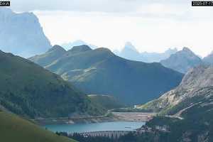Kamera Val di Fassa Canazei - Belvedere Lago e Passo Fedaia