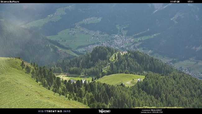 Vista da Buffaure (Sasso Lungo - Sasso Piatto)