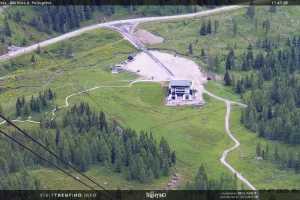 Kamera Val di Fassa  Arrivo Seggiovia