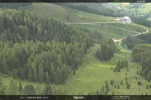 Kamera Val di Fiemme Bellamonte-Alpe Lusia Pista Piovac