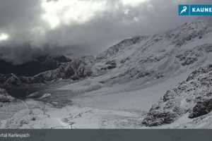 Kamera Kaunertal lodowiec Karlesjoch (LIVE Stream)