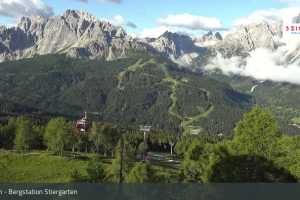 Kamera 3 Zinnen Dolomity  Stiergarten (LIVE Stream)