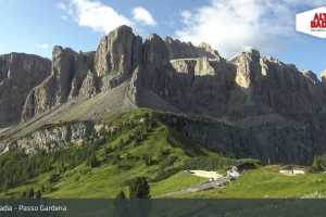Kamera Alta Badia  Passo Gardena (LIVE Stream)