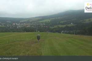 Kamera Deštné v O.h.  DeĹĄtnĂŠ v OrlickĂ˝ch horĂĄch (LIVE Stream)