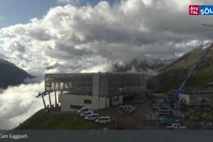 Kamera Soelden lodowce Giggijoch (LIVE Stream)