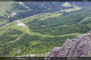Kamera Val di Fassa  Trasa Funivia