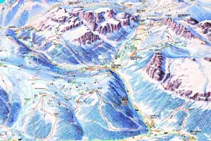 Ośrodek narciarski Alta Badia, Południowy Tyrol Ośrodek narciarski Alta Badia, Południowy Tyrol