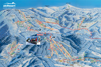 Ośrodek narciarski SkiResort Cerna hora - Pec, Karkonosze Ośrodek narciarski SkiResort Cerna hora - Pec, Karkonosze