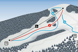 Ośrodek narciarski Zwardoń Duży Rachowiec, Beskid Żywiecki