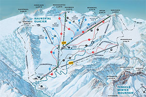 Ośrodek narciarski Kaunertal lodowiec, Tyrol Ośrodek narciarski Kaunertal lodowiec, Tyrol