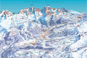 Ośrodek narciarski Val Rendena Madonna di Campiglio, Trentino Ośrodek narciarski Val Rendena Madonna di Campiglio, Trentino