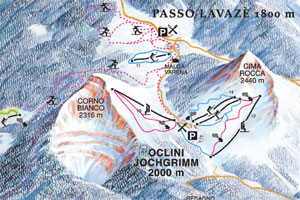 Val di Fiemme Passo di Lavaze