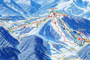 Ośrodek narciarski Pillersee Hochfilzen - Buchensteinwand, Tyrol Ośrodek narciarski Pillersee Hochfilzen - Buchensteinwand, Tyrol
