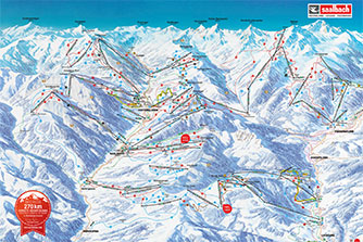Ośrodek narciarski Saalbach Hinterglemm Leogang Fieberbrunn Skicircus, Kraj Salzburski Ośrodek narciarski Saalbach Hinterglemm Leogang Fieberbrunn Skicircus, Kraj Salzburski