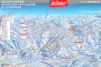 Ośrodek narciarski Brixen im Thale SkiWelt, Tyrol Ośrodek narciarski Brixen im Thale SkiWelt, Tyrol
