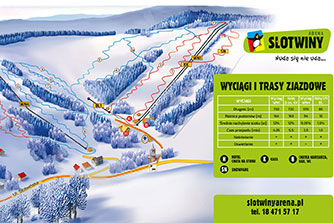 Ośrodek narciarski Krynica-Zdrój Słotwiny Arena, Beskid Sądecki