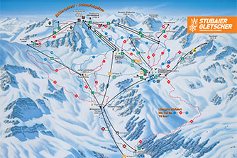 Ośrodek narciarski Neustift Lodowiec Stubai, Tyrol Ośrodek narciarski Neustift Lodowiec Stubai, Tyrol