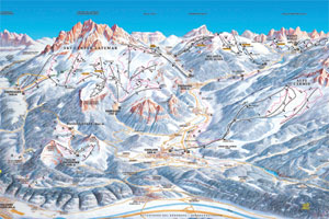 Ośrodek narciarski Val di Fiemme, Trentino Ośrodek narciarski Val di Fiemme, Trentino