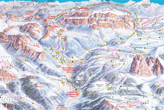 Ośrodek narciarski Val Gardena / Gröden, Południowy Tyrol Ośrodek narciarski Val Gardena / Gröden, Południowy Tyrol