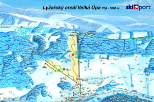 Ośrodek narciarski SkiResort Cerna hora - Pec Velka Upa, Karkonosze Ośrodek narciarski SkiResort Cerna hora - Pec Velka Upa, Karkonosze