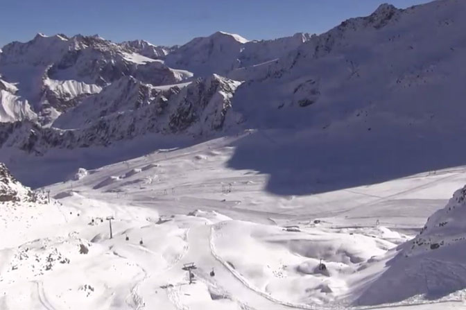 Lodowiec Kaunertal Lodowiec Kaunertal