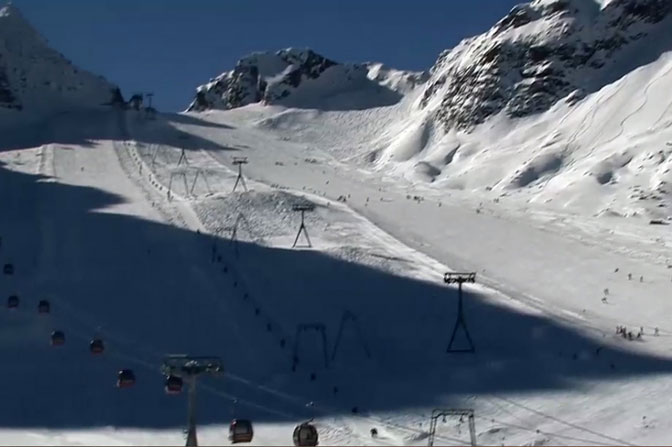 Lodowiec Stubai Lodowiec Stubai