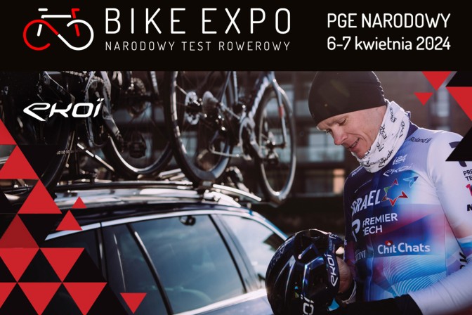 Chris Froome gościem EKOÏ i BIKE EXPO Narodowy Test Rowerowy 2024