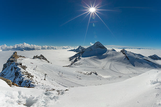 Lodowiec Hintertux Lodowiec Hintertux