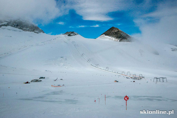 Lodowiec Hintertux Lodowiec Hintertux