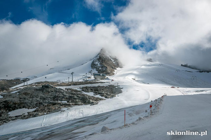 Lodowiec Hintertux - narty z głową w chmurach Lodowiec Hintertux - narty z głową w chmurach