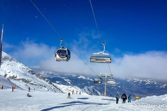 Lodowiec Kitzsteinhorn koło Kaprun Lodowiec Kitzsteinhorn koło Kaprun