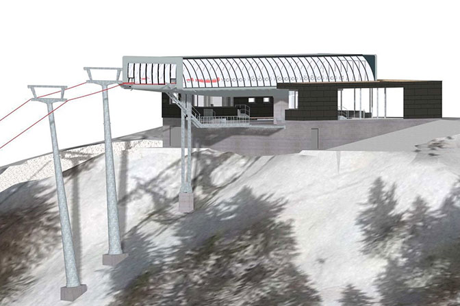 Nowoczesna 10-osobowa gondola Kohlmaisbahn Nowoczesna 10-osobowa gondola Kohlmaisbahn
