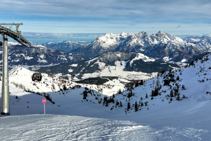 Saalbach - Hinterglem, Cały ten Narciarski Cyrk - fot. J. Kałucki