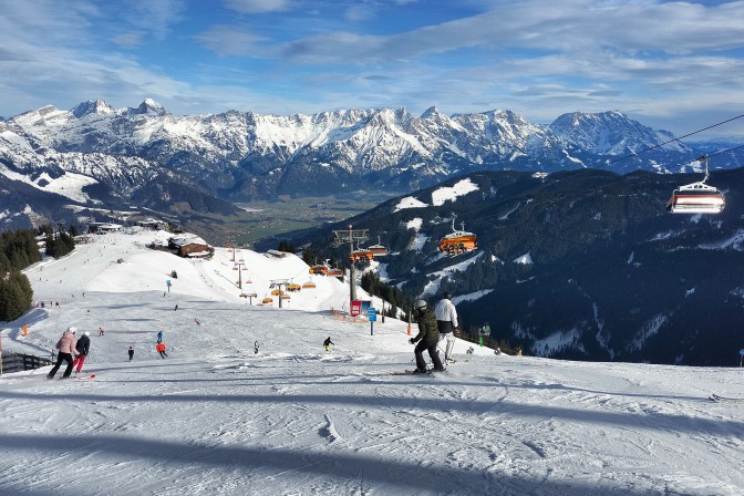 Saalbach - Hinterglem, Cały ten Narciarski Cyrk - fot. J. Kałucki Saalbach - Hinterglem, Cały ten Narciarski Cyrk - fot. J. Kałucki
