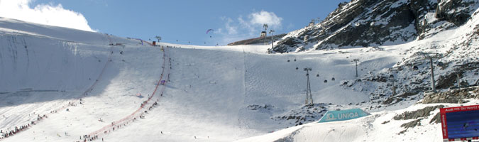 Trasa Pucharu Świata w Soelden fot. skionline.pl