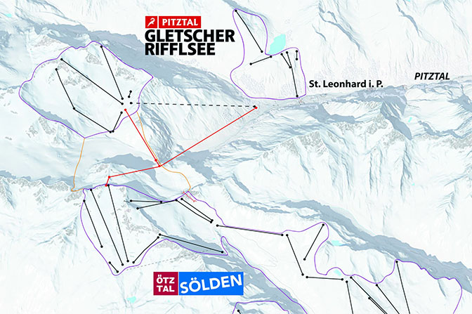 fot. Pitztaler und Ötztaler Gletscherbahn