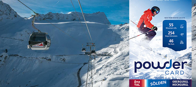 Pow(d)er Card wspólny skipass w Sölden i Obergurgl-Hochgurgl już w tym sezonie