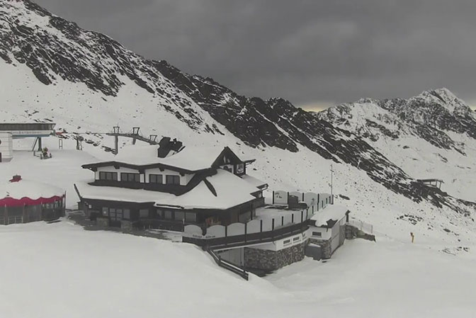 Sölden - aktualny widok z kamery Sölden - aktualny widok z kamery