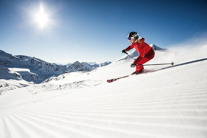 Mierz wysoko, czyli wiosenna jazda na nartach w Dolinie Stubai Mierz wysoko, czyli wiosenna jazda na nartach w Dolinie Stubai