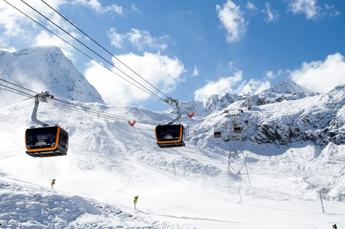 Lodowiec Stubai Lodowiec Stubai