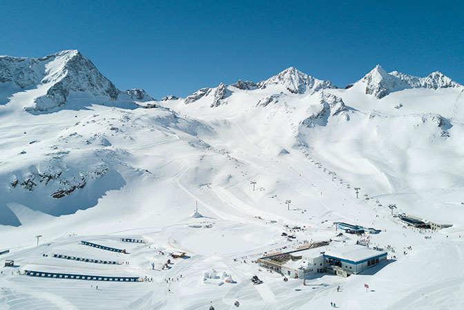 Lodowiec Stubai Lodowiec Stubai