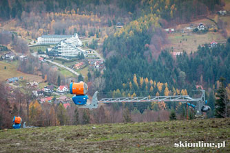 Budowa stacji narciarskiej Beskid Sport Arena w Szczyrku
