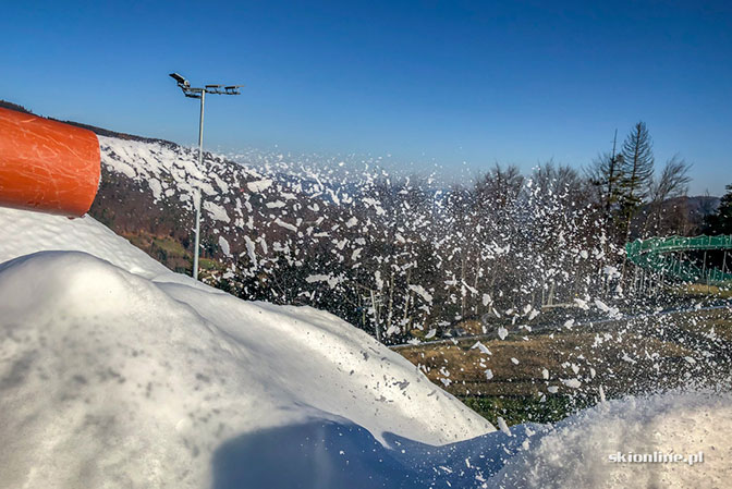 Coraz więcej śniegu w Beskid Sport Arena Coraz więcej śniegu w Beskid Sport Arena