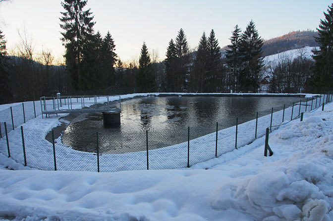 Zbiornik retencyjny o pojemności 2500 m³ Zbiornik retencyjny o pojemności 2500 m³