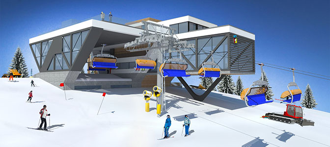 Przebudowa stacji narciarskiej Kasina SKI Przebudowa stacji narciarskiej Kasina SKI