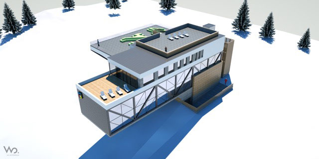 Nowa kolej w stacji Kasina SKI Nowa kolej w stacji Kasina SKI
