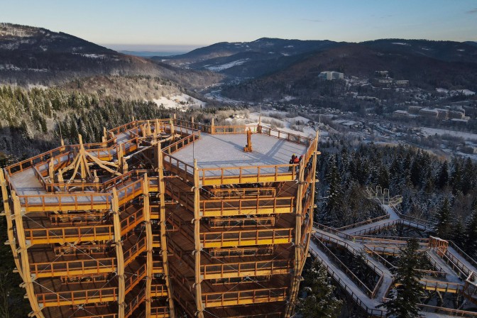 Ośrodek Skolnity, Wisła - wieża widokowa