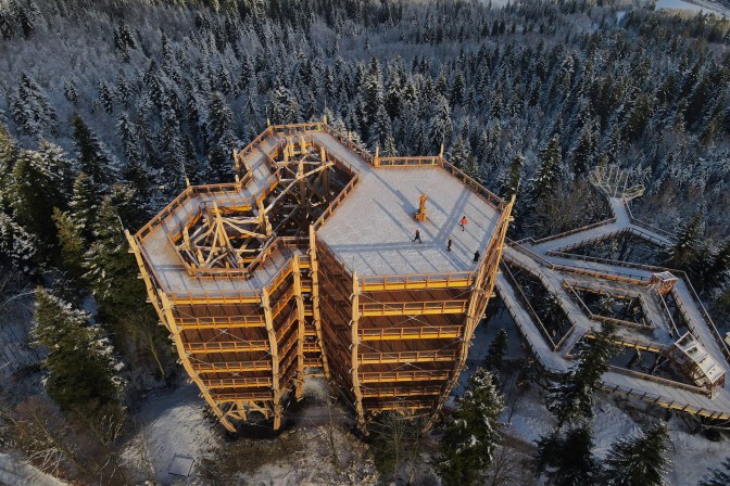 Ośrodek Skolnity, Wisła - wieża widokowa