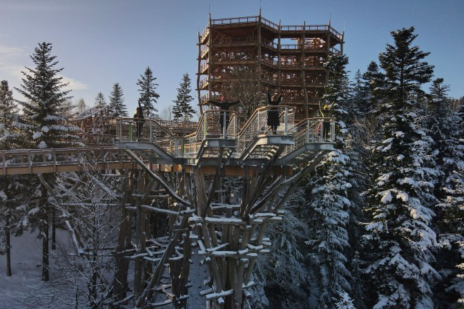 Ośrodek Skolnity, Wisła - wieża widokowa